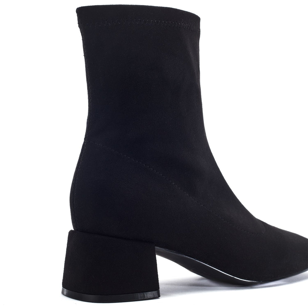 Ozzy Black Alcantara Alcantara Boots