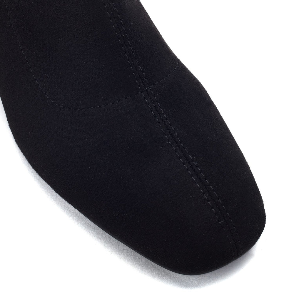 Ozzy Black Alcantara Alcantara Boots