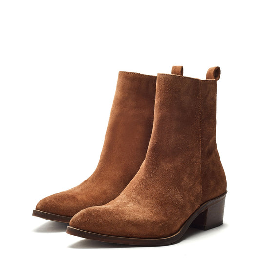 Pacchio Tan Leather Boots