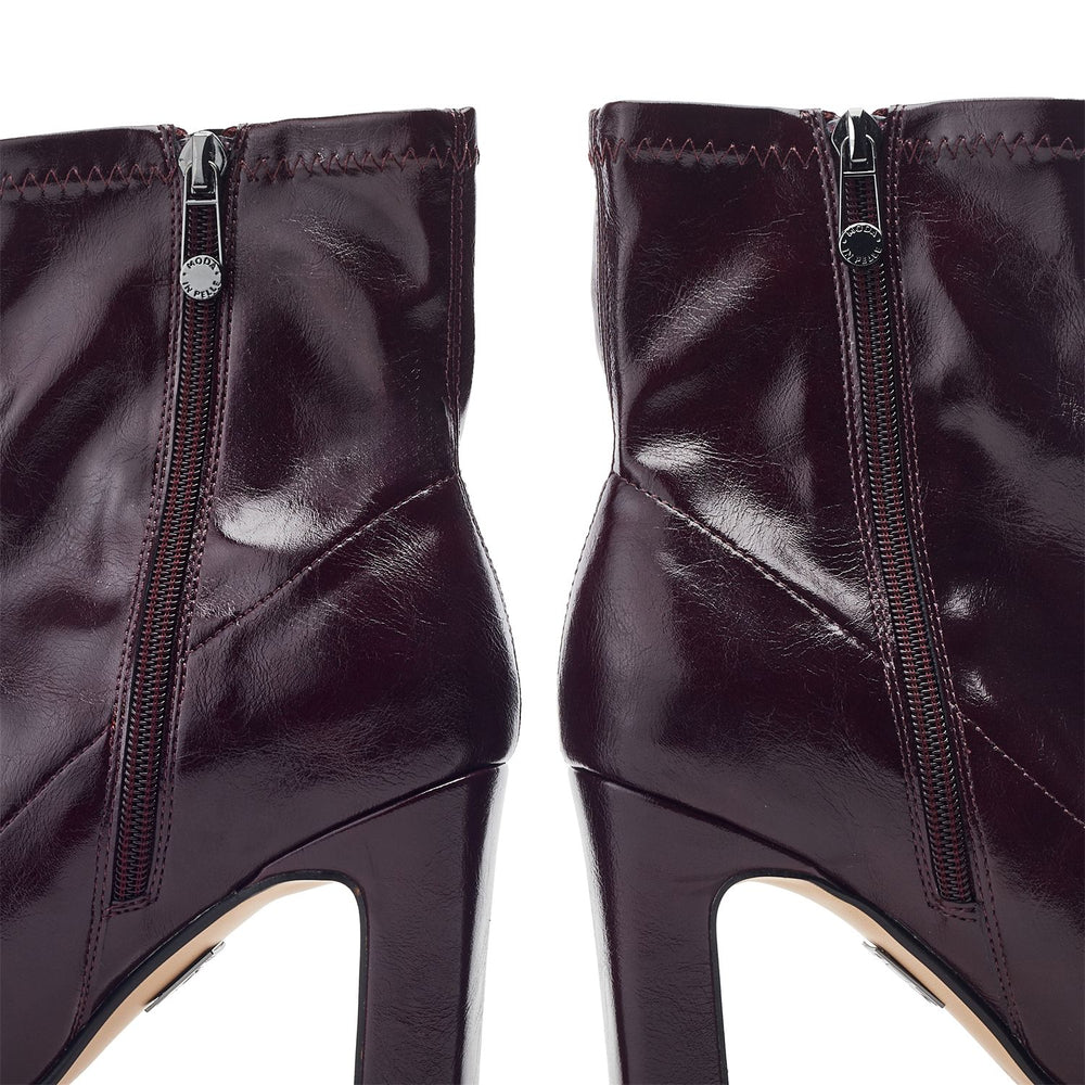 Padra Burgundy Patent Boots