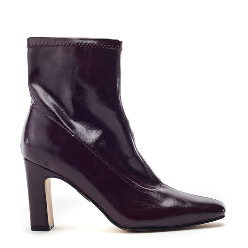 Padra Burgundy Patent Boots