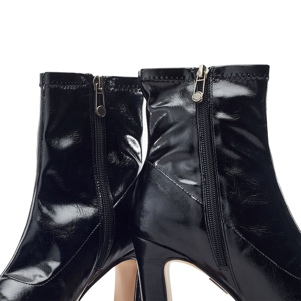 Padra Black Patent Boots