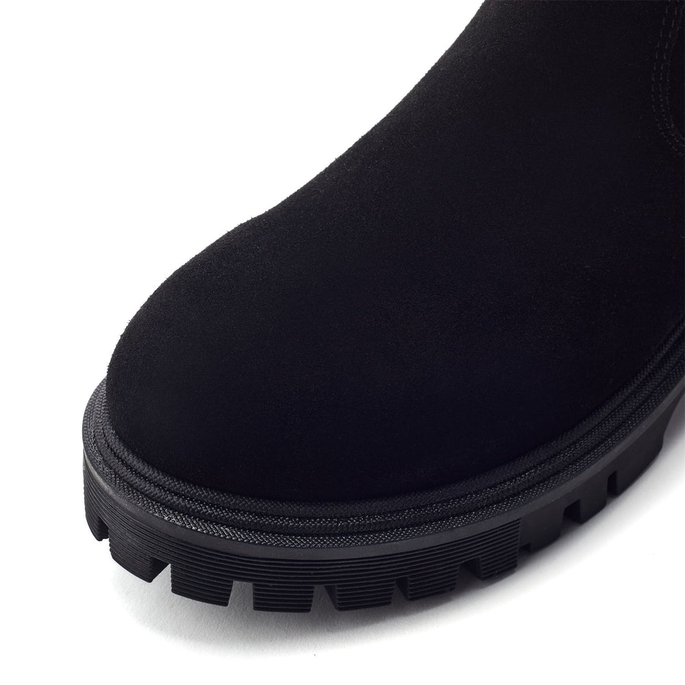 Pakarra Black Suede Suede Boots