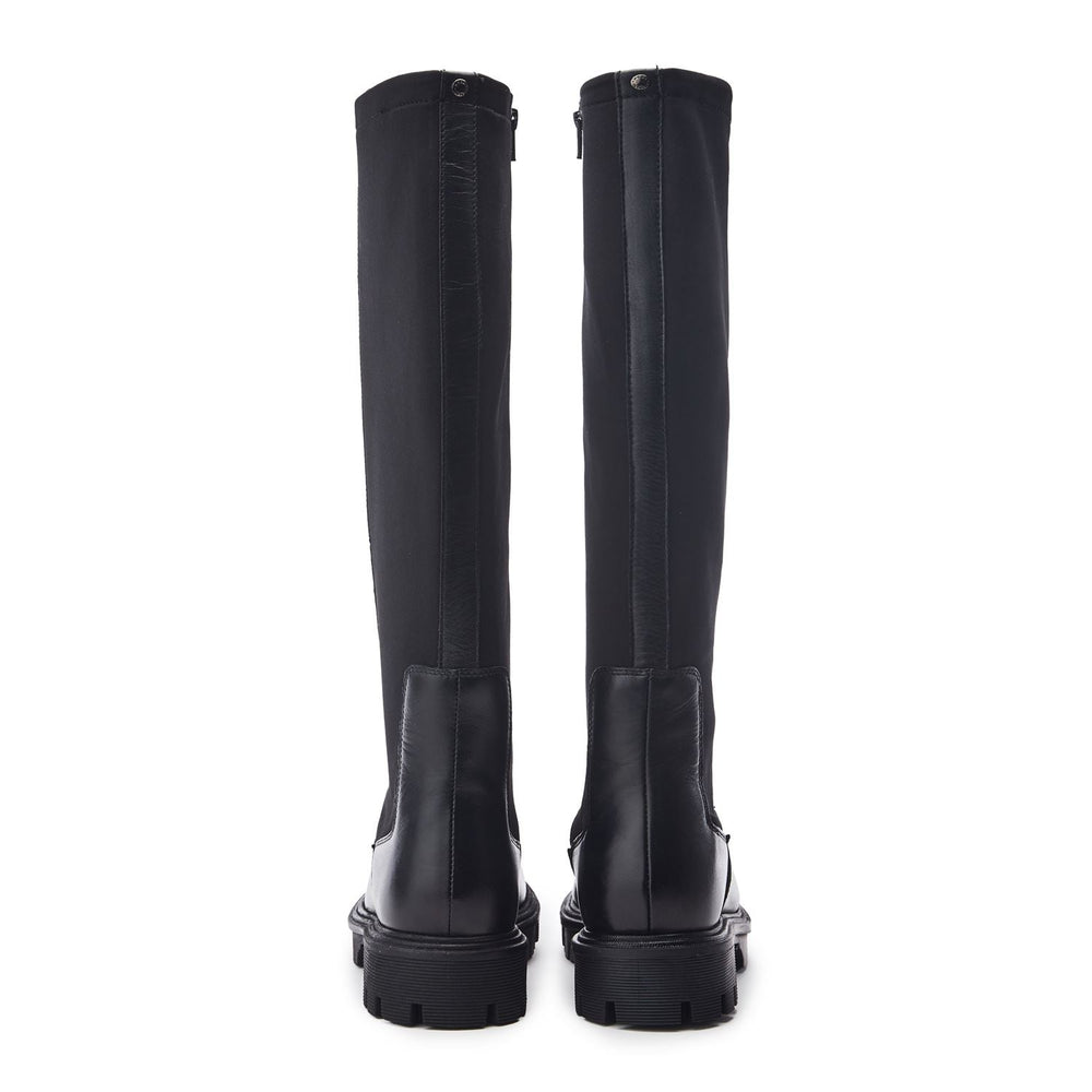 Palapi Black Leather Boots