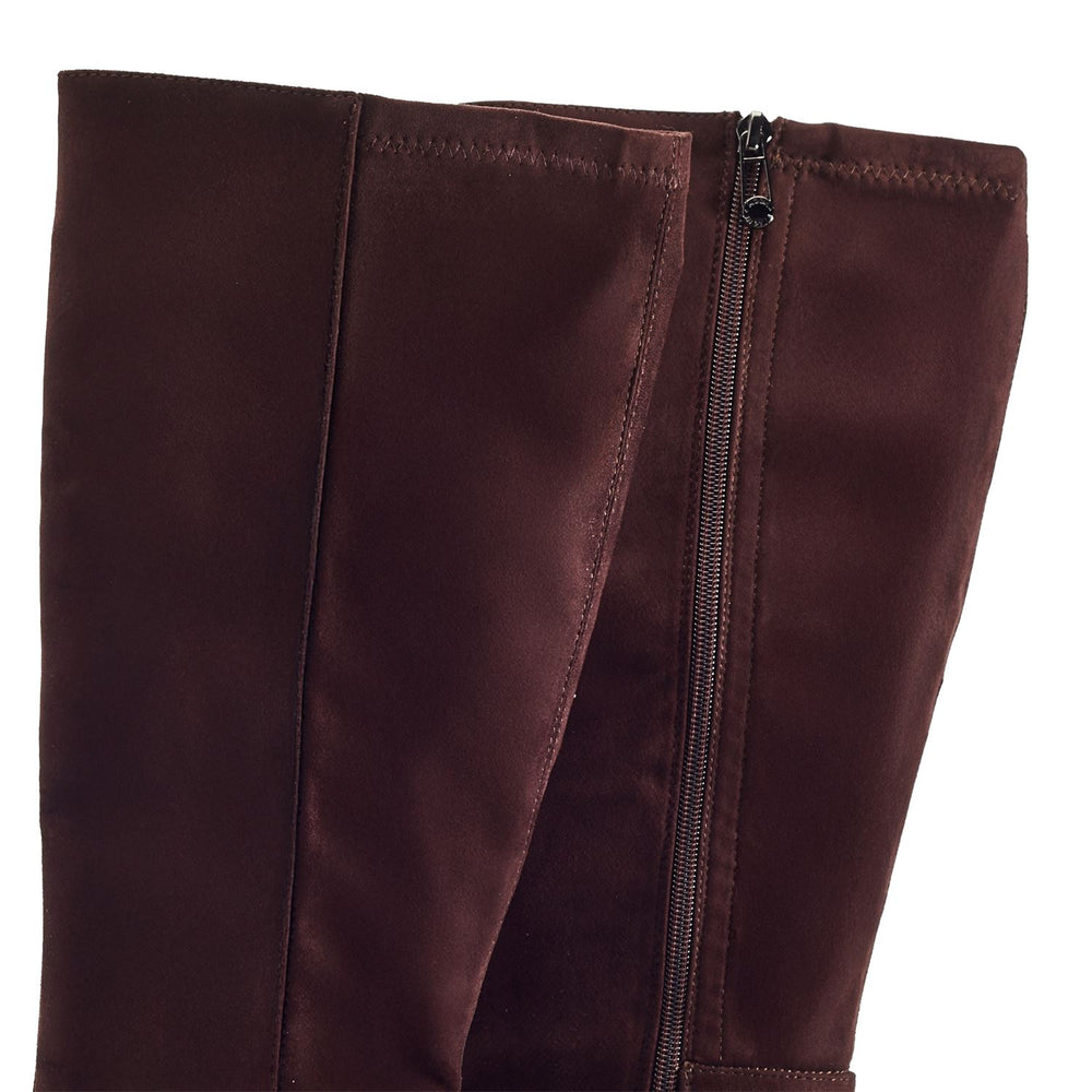 Palola Dark Brown Alcantara Boots