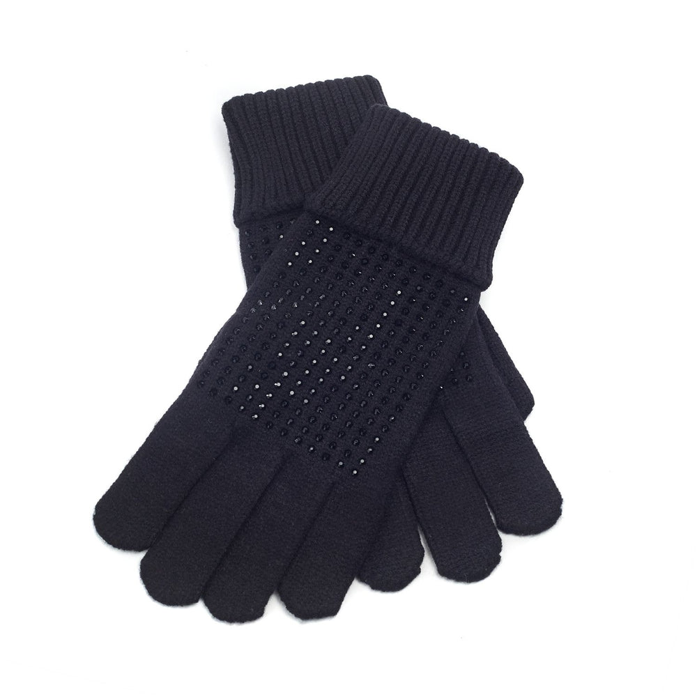 Paloma Glove Black Polyester 