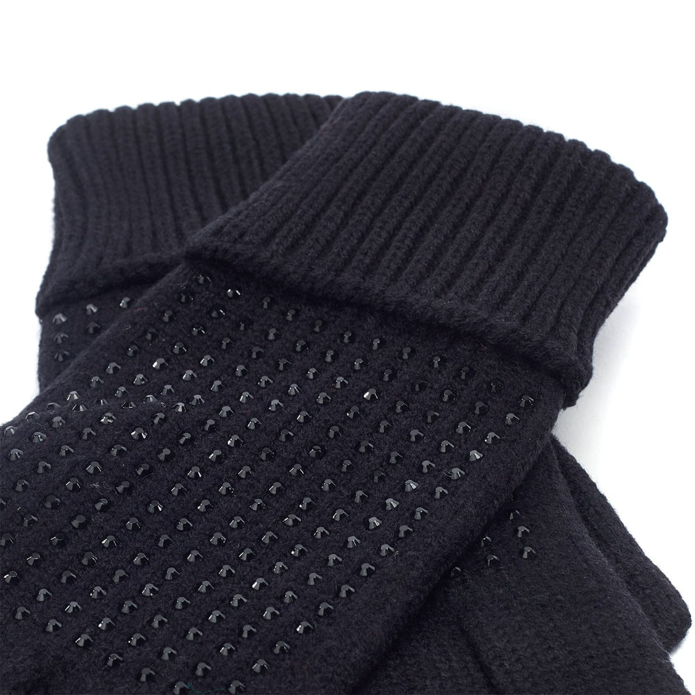 Paloma Glove Black Polyester 