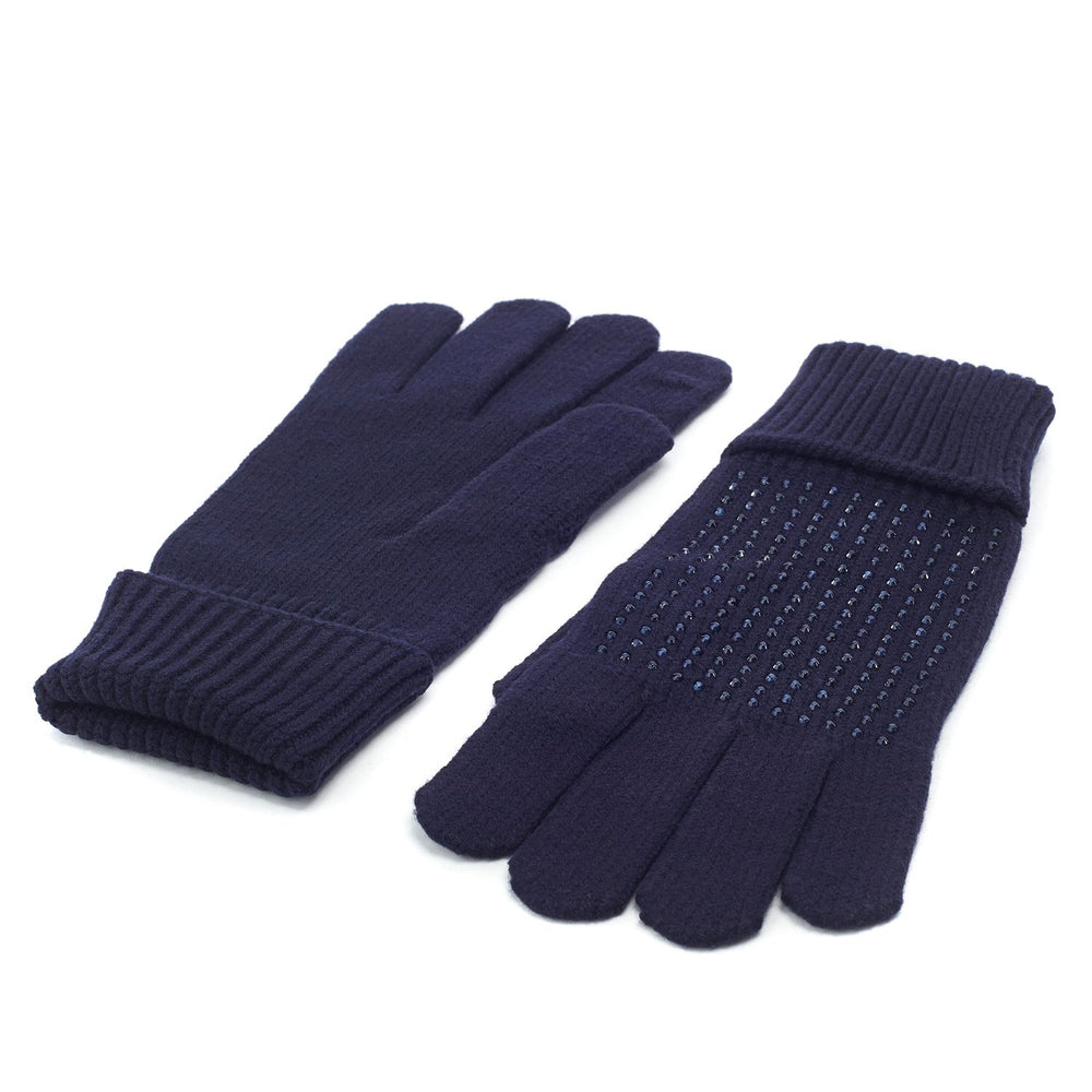 Paloma Glove Navy Polyester 