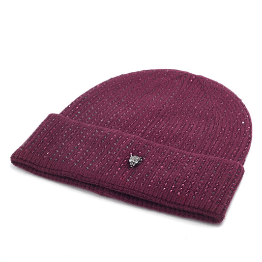 Paloma Hat Burgundy Polyester 