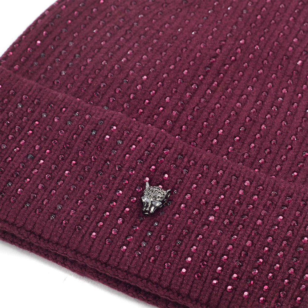 Paloma Hat Burgundy Polyester 
