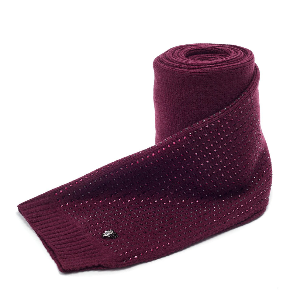 Paloma Scarf Burgundy Polyester 