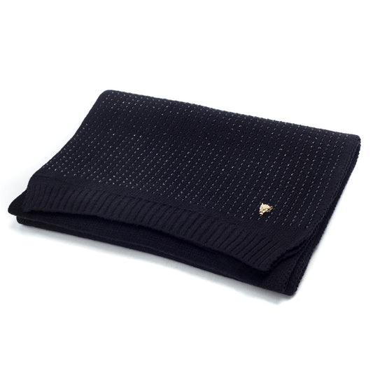 Paloma Scarf Black Polyester 
