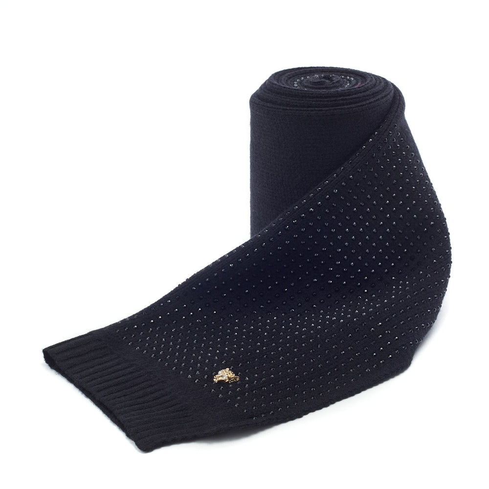 Paloma Scarf Black Polyester 
