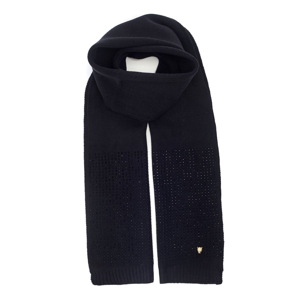 Paloma Scarf Black Polyester 