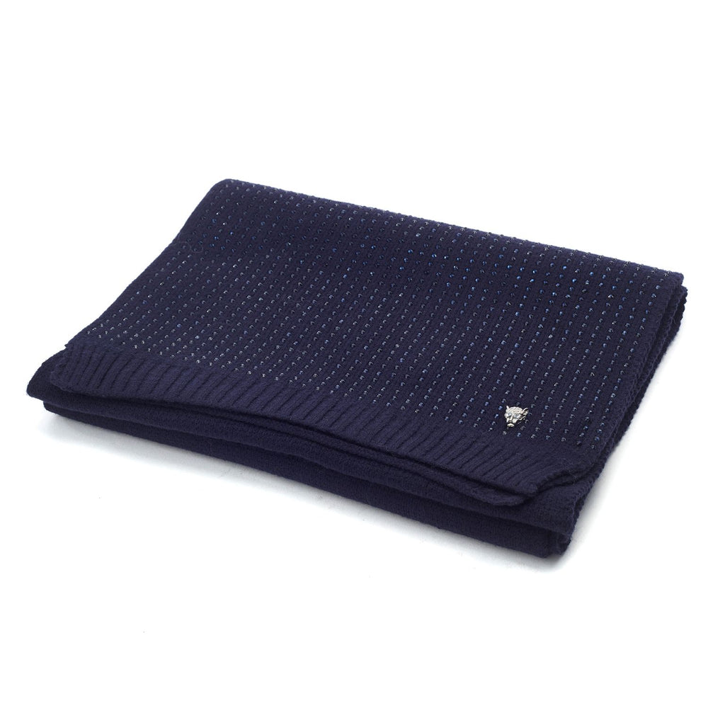 Paloma Scarf Navy Polyester 