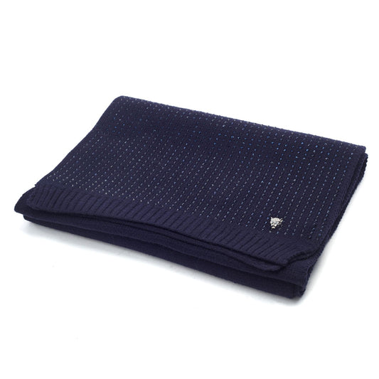 Paloma Scarf Navy Polyester 