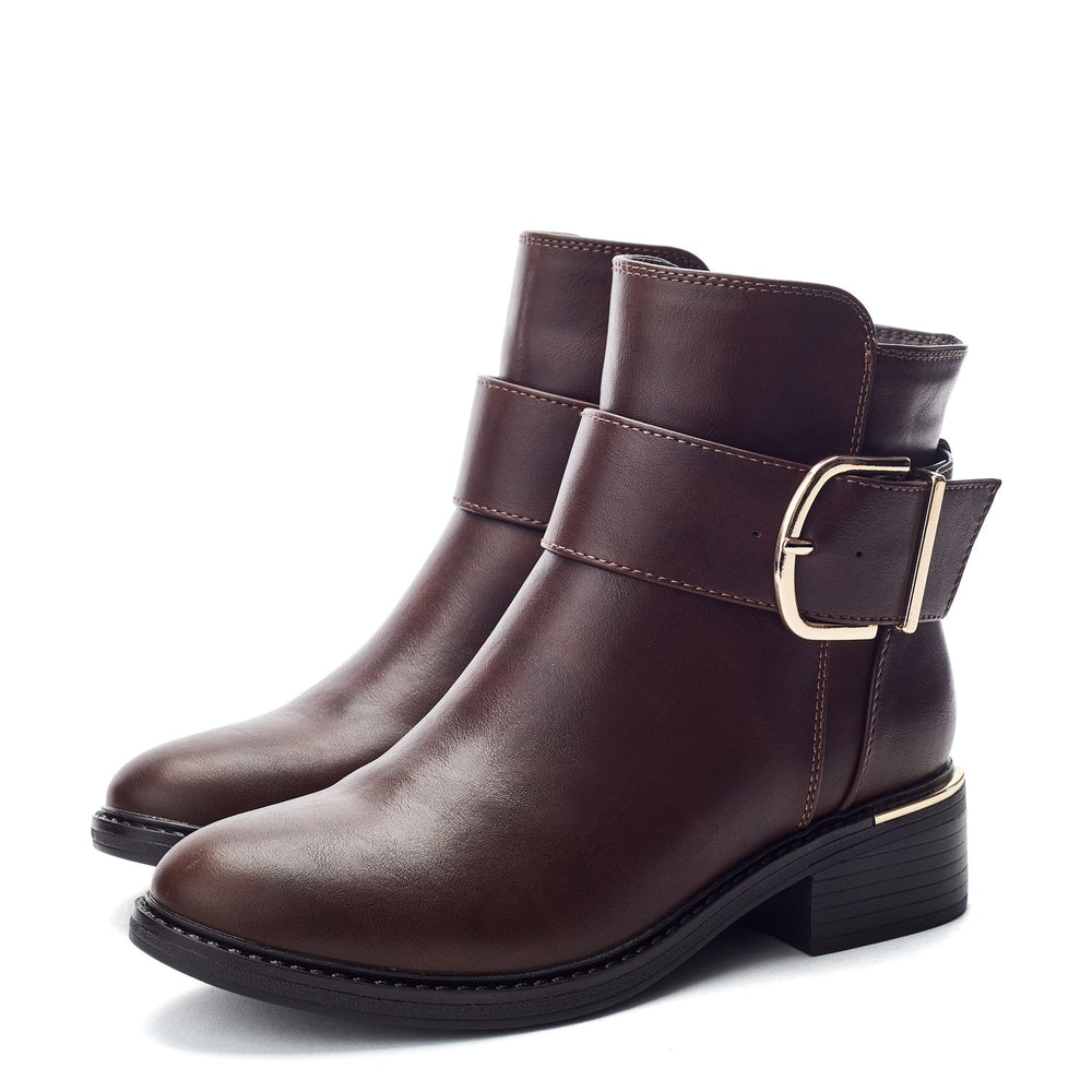 Palomia Dark Brown Porvair Boots