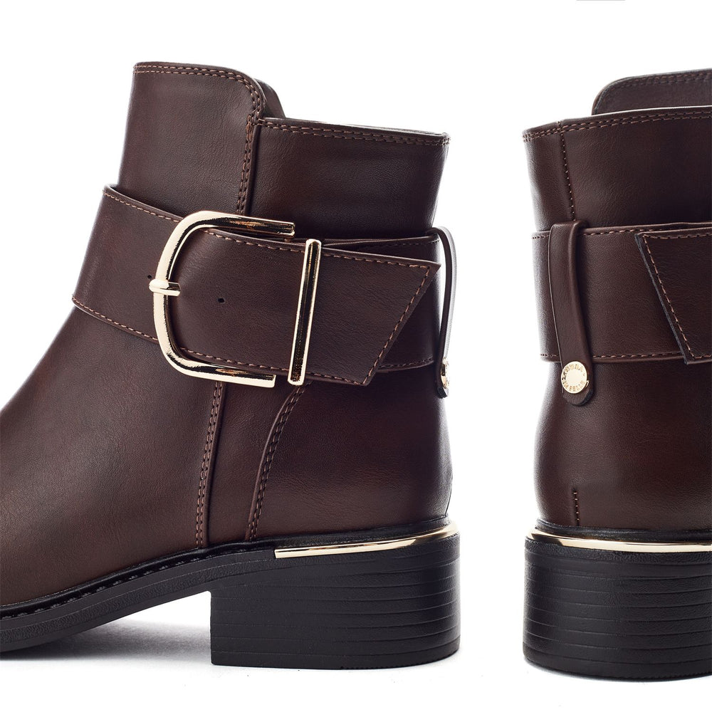 Palomia Dark Brown Porvair Boots