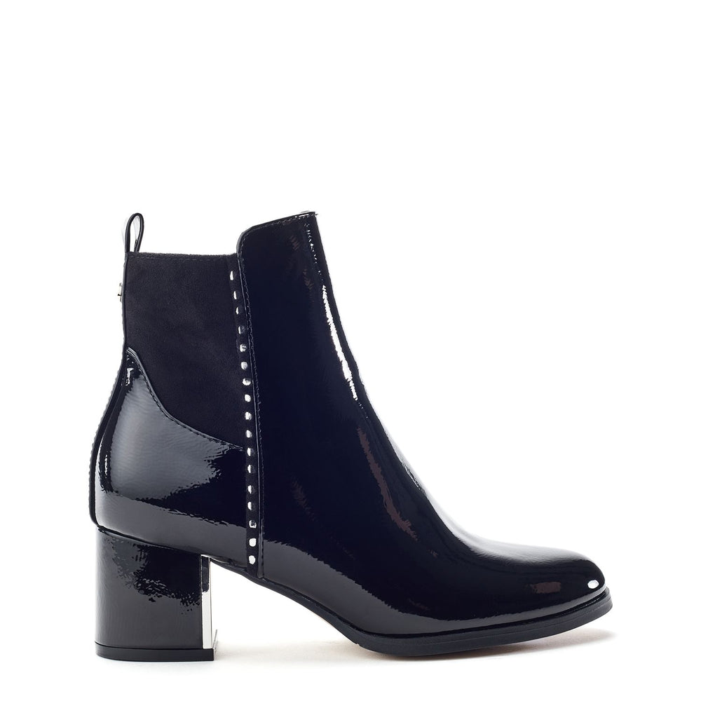 Panora Black Patent Boots