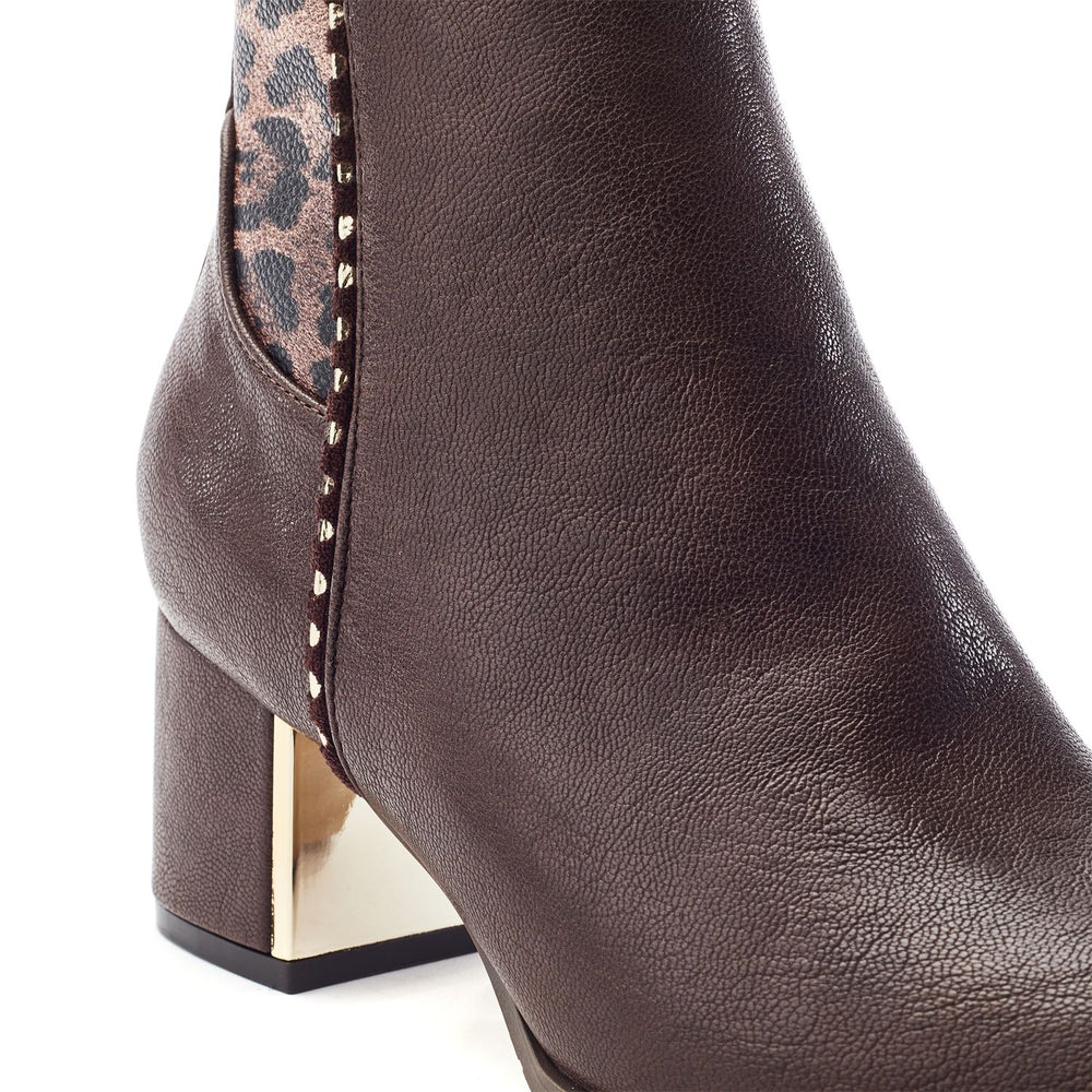 Panora Brown Alcantara Boots
