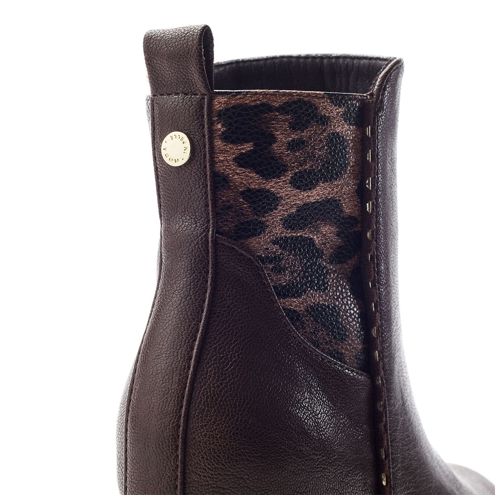 Panora Brown Alcantara Boots