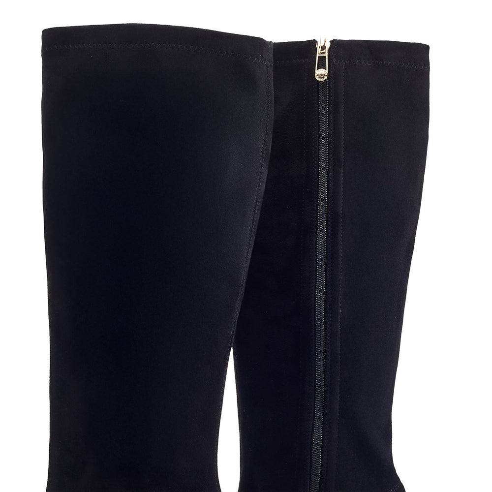 Paralia Black Alcantara Boots