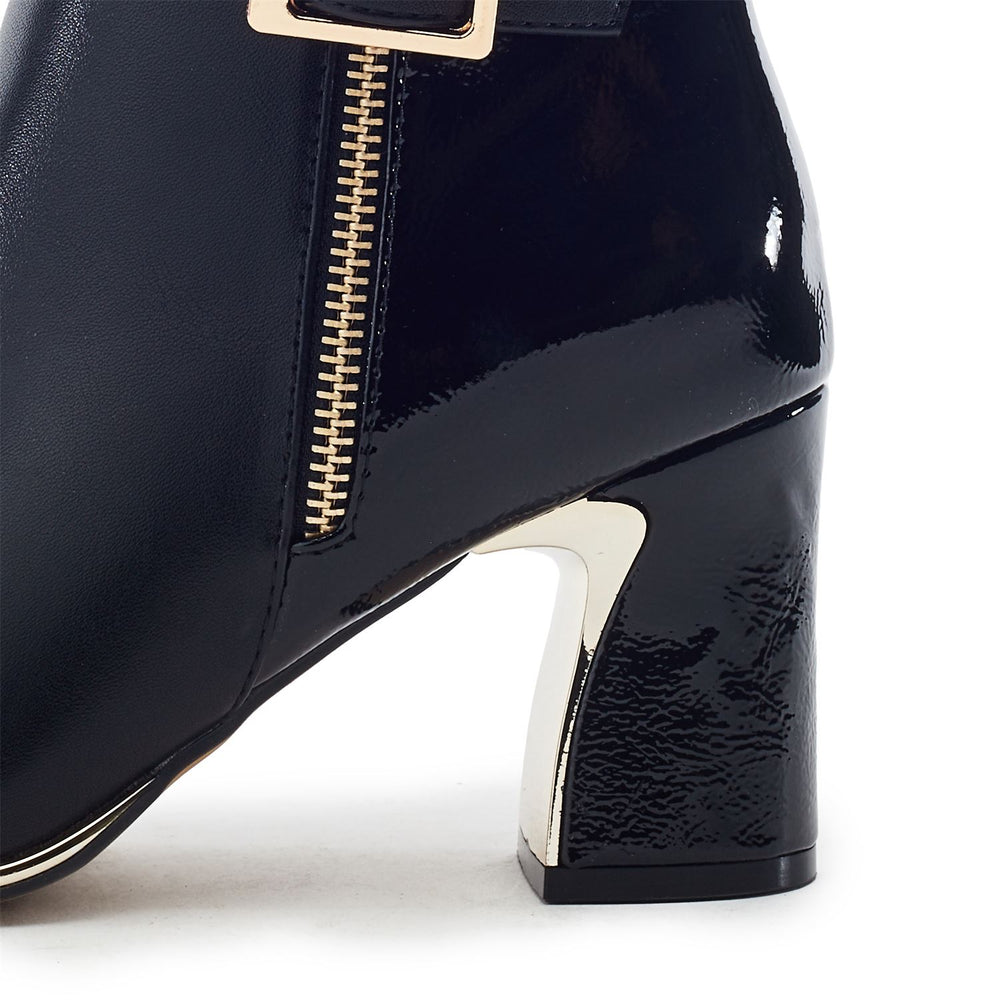 Parthenia Black Porvair Boots