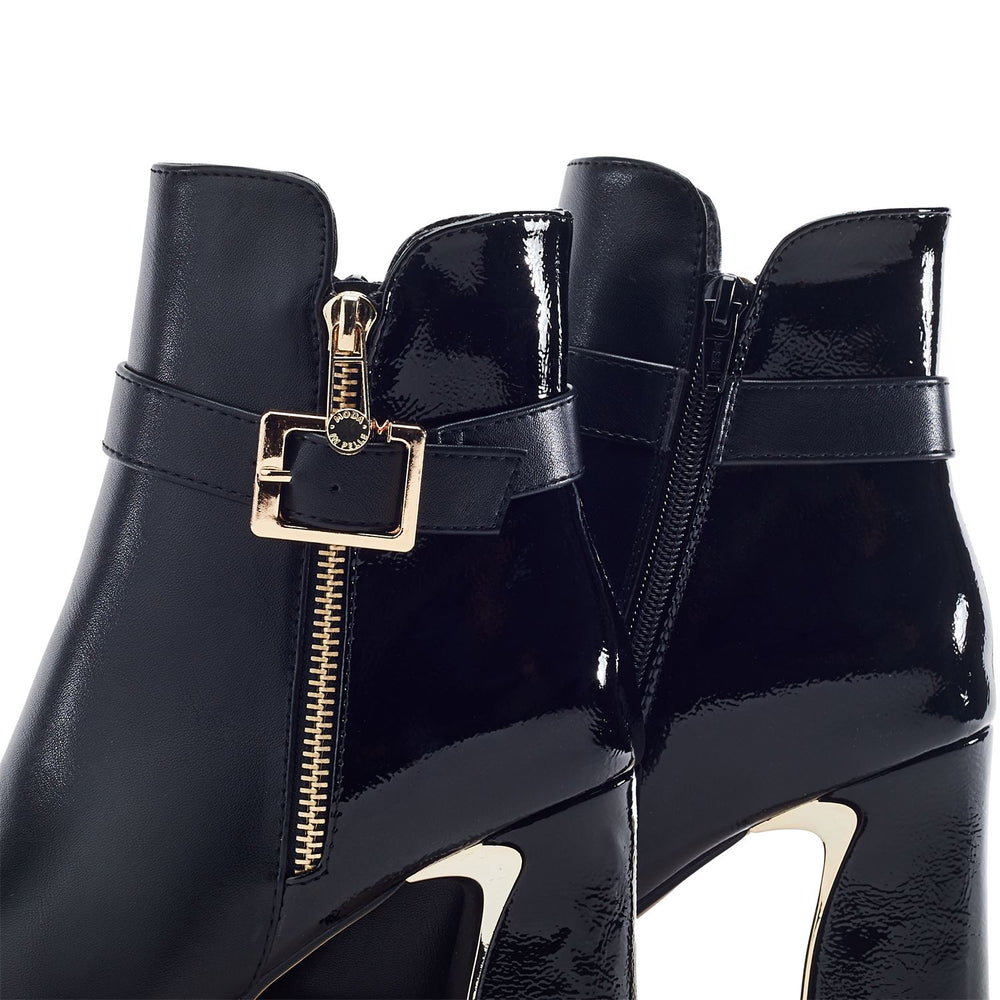 Parthenia Black Porvair Boots