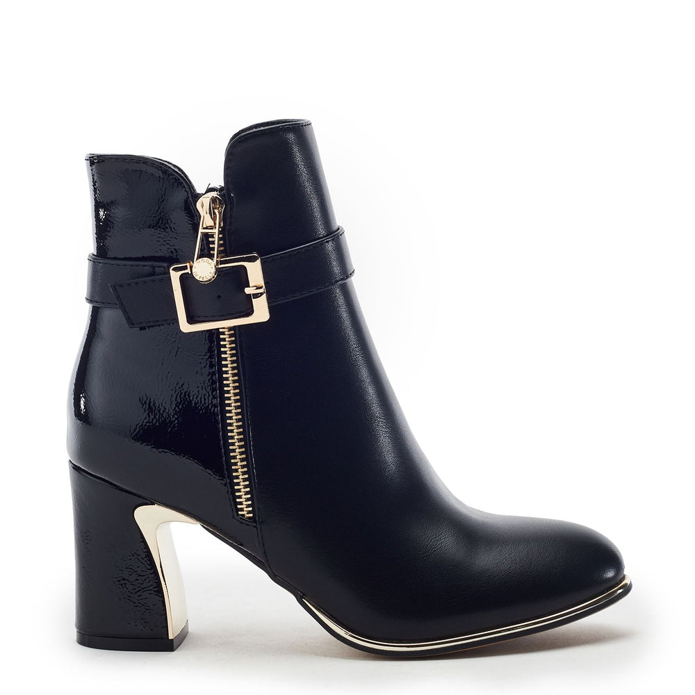 Parthenia Black Porvair Boots