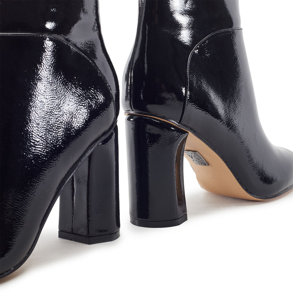 Percival Black Patent Boots