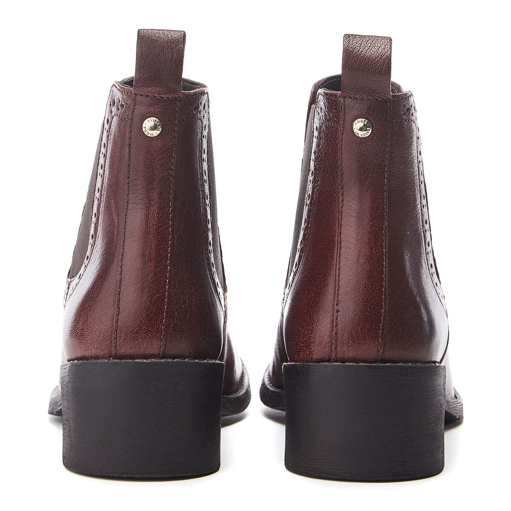 Pernilla Tan Leather Boots