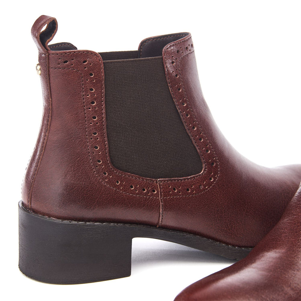 Pernilla Tan Leather Boots