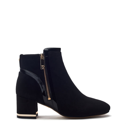 Pesar Black Alcantara Alcantara Boots