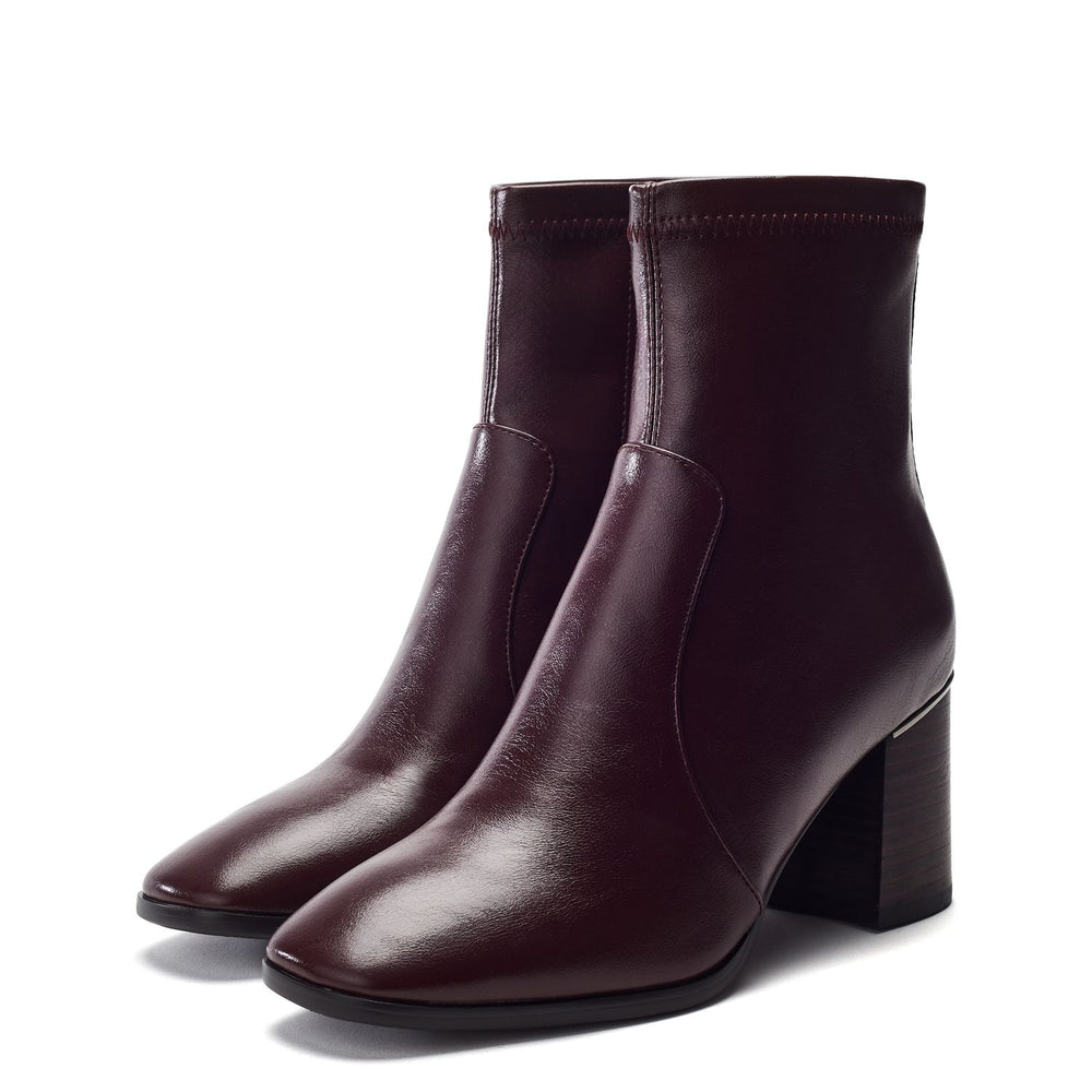 Petras Burgundy Porvair Boots