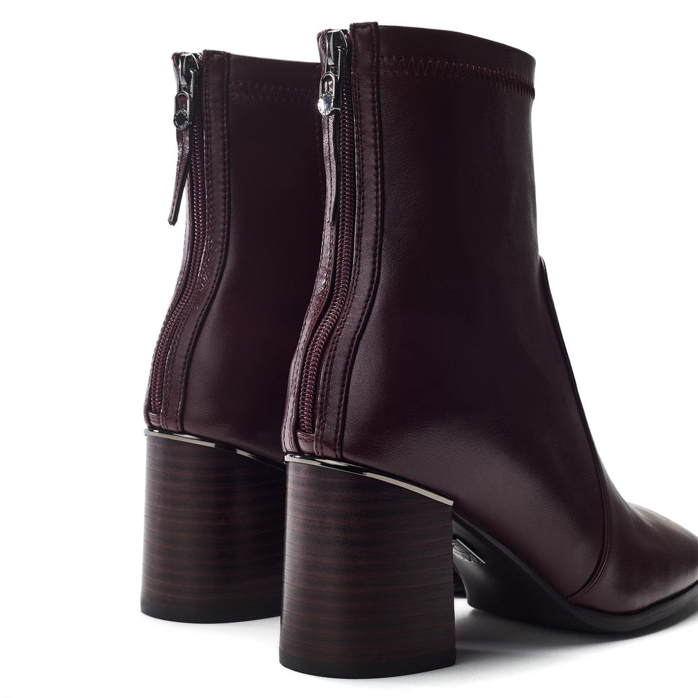 Petras Burgundy Porvair Boots