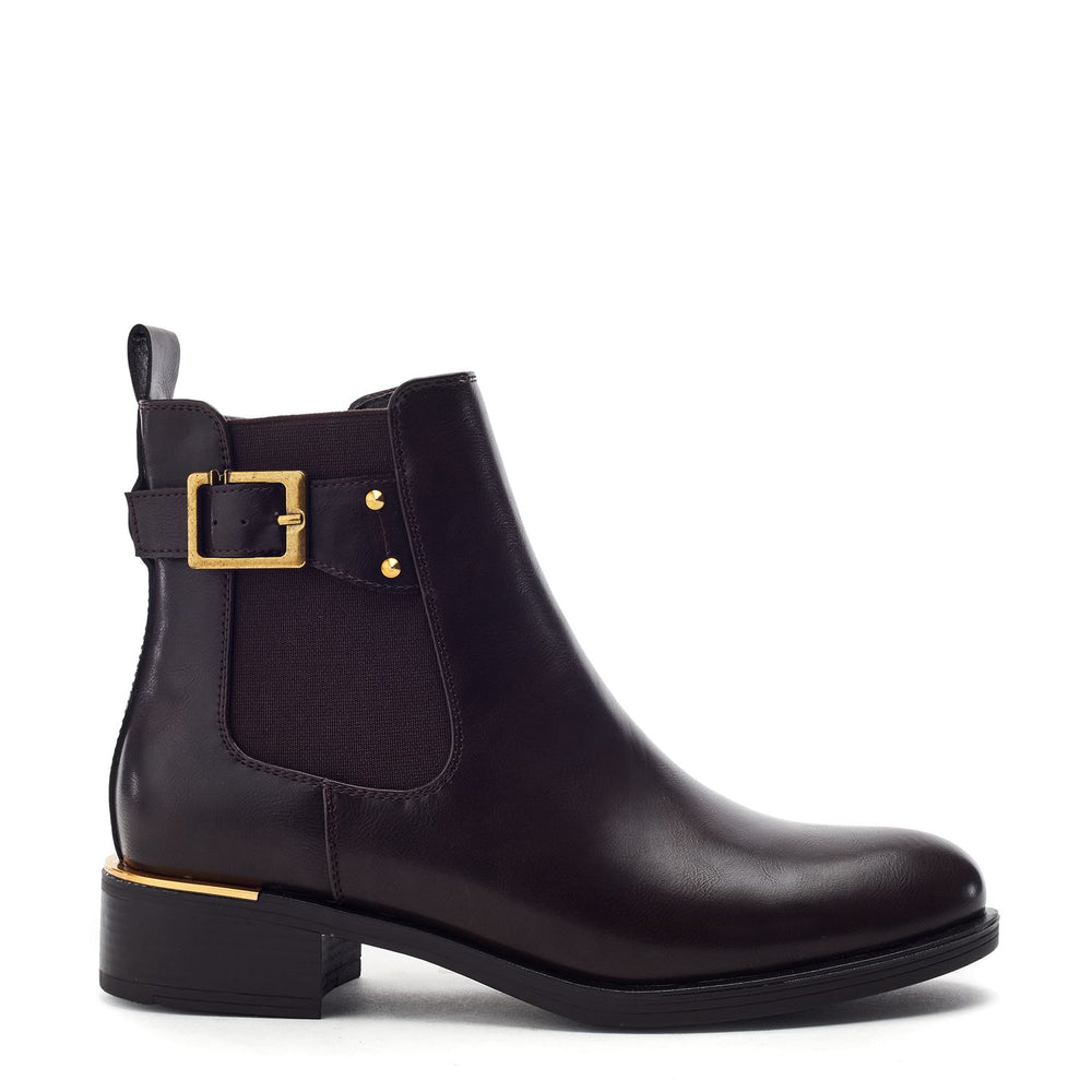 Phaedra Dark Brown Porvair Boots