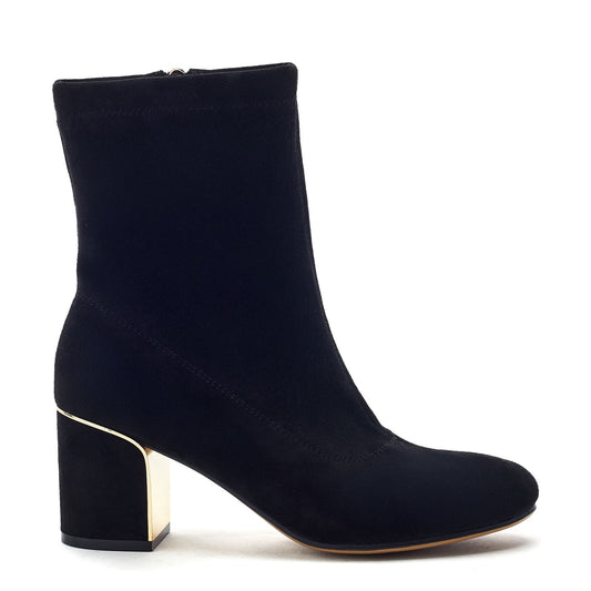 Pianno Black Alcantara Boots
