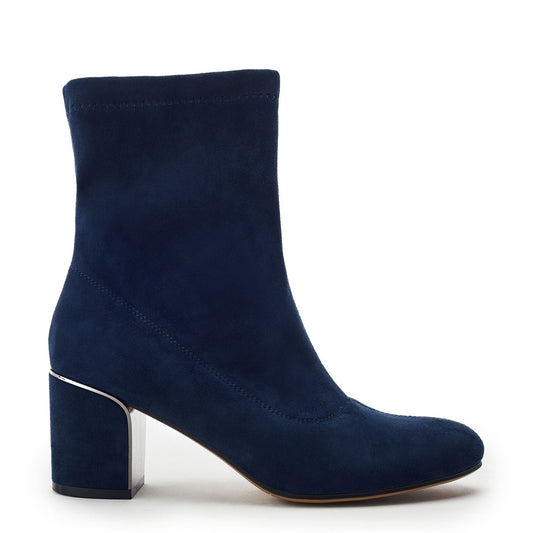 Pianno Navy Alcantara Boots