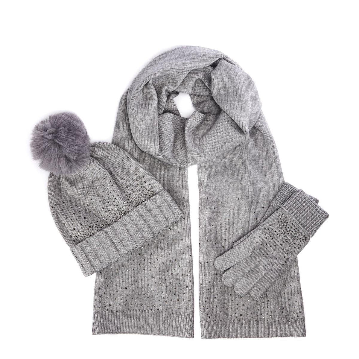 Praticioscarf Grey Textile 