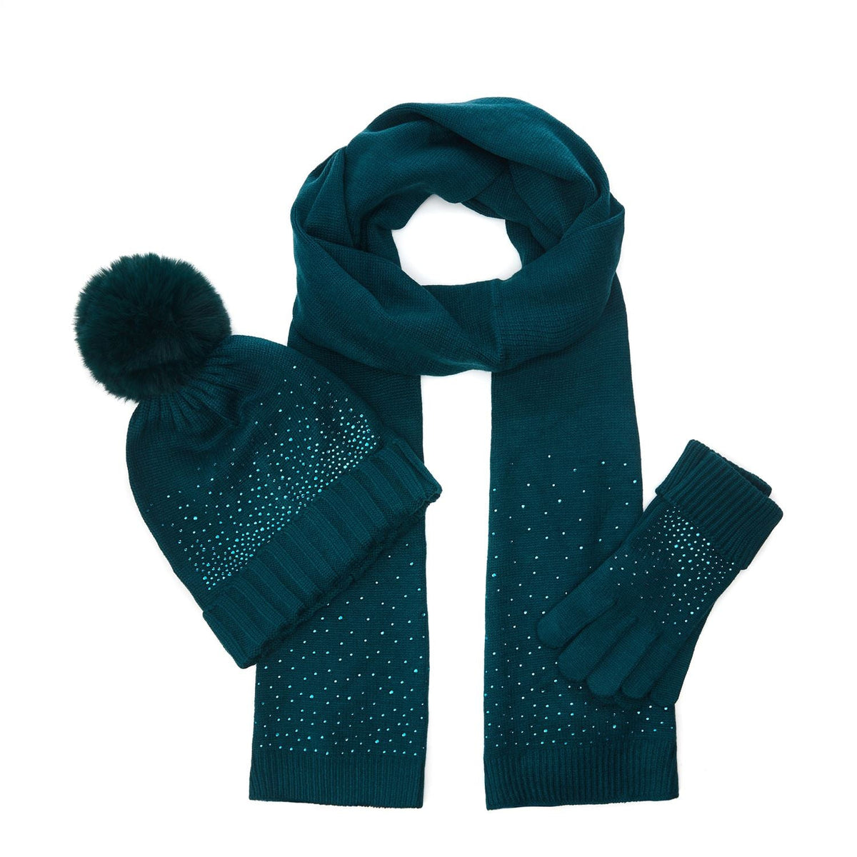 Praticioscarf Teal Textile 