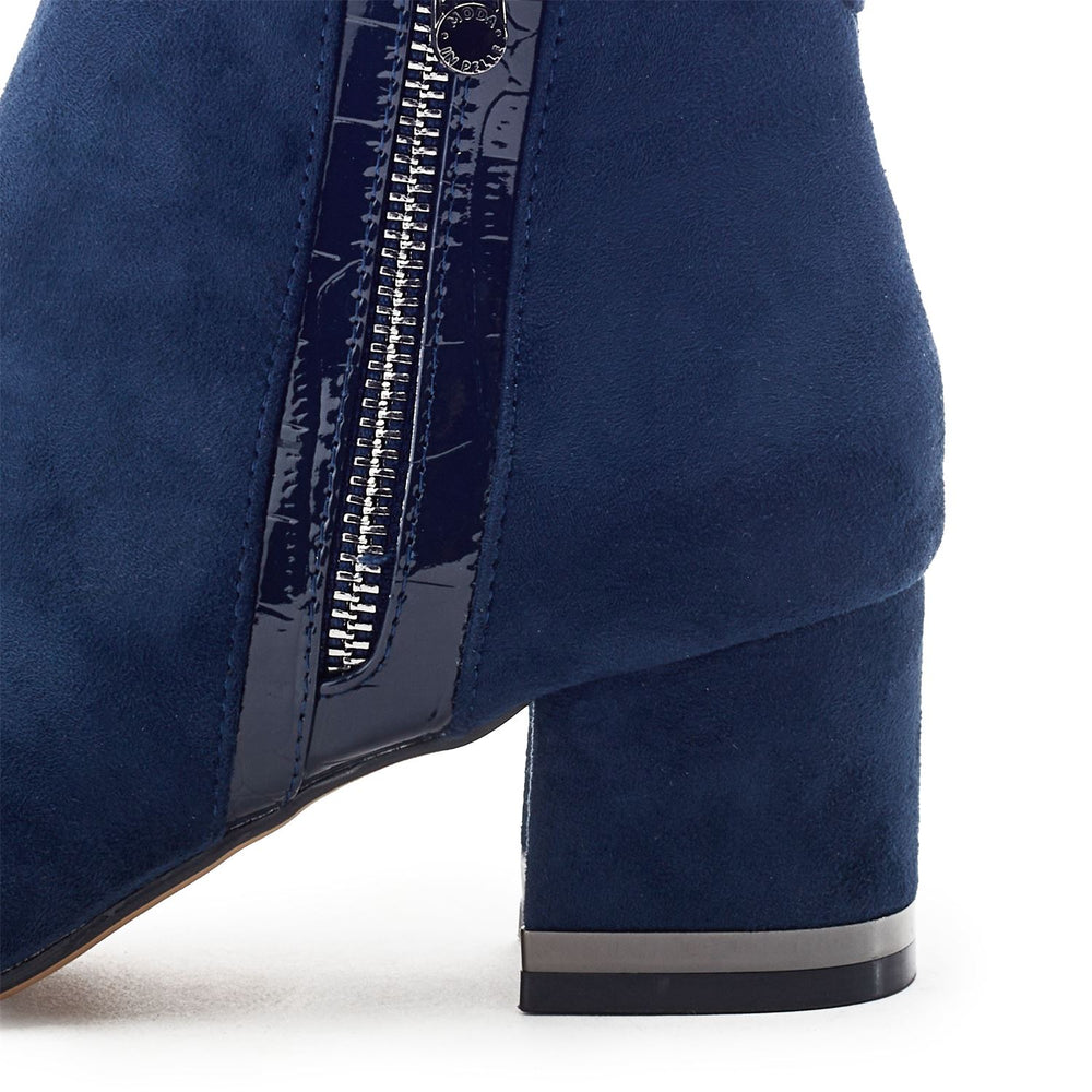 Pressie Navy Alcantara Boots