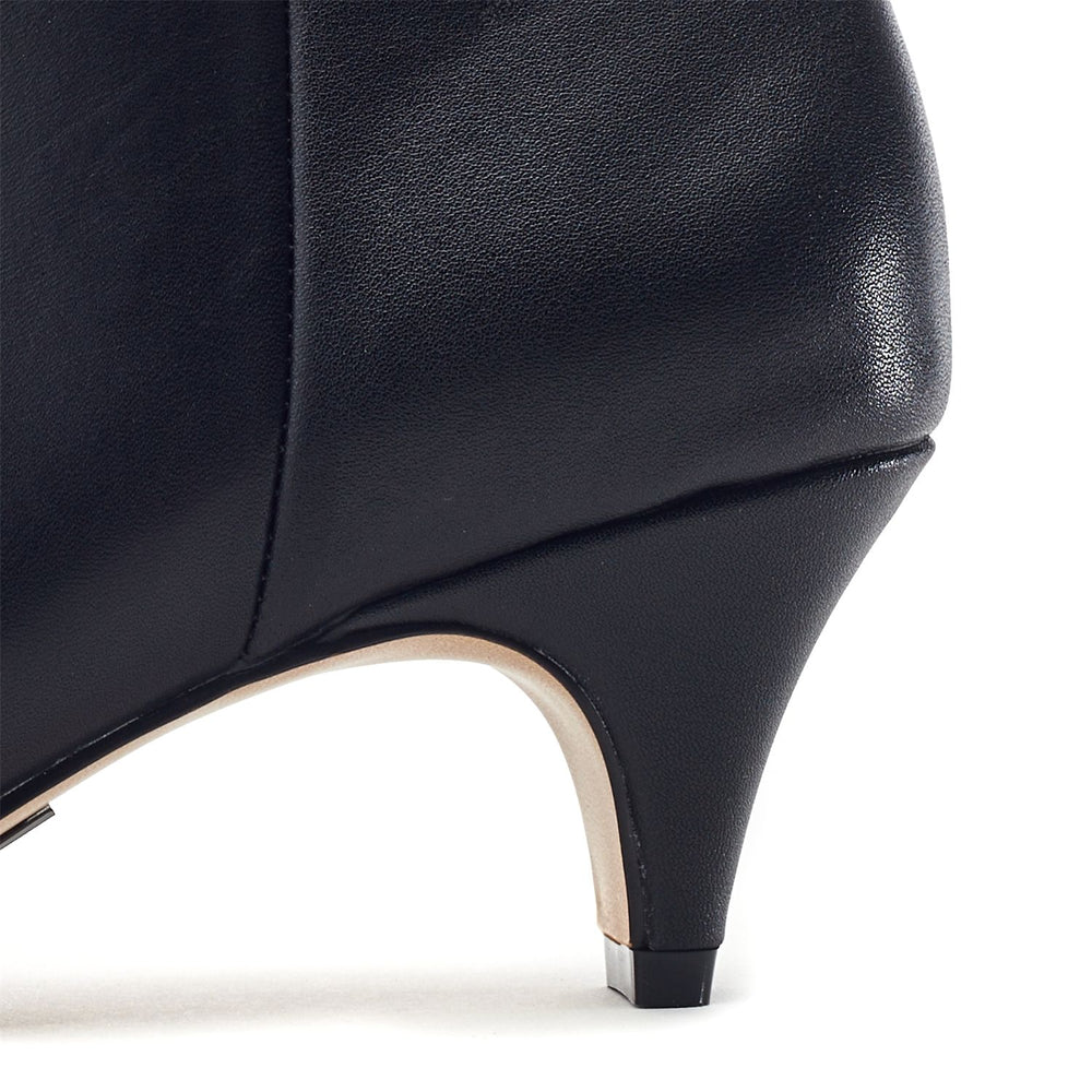 Prismara Black Leather Boots