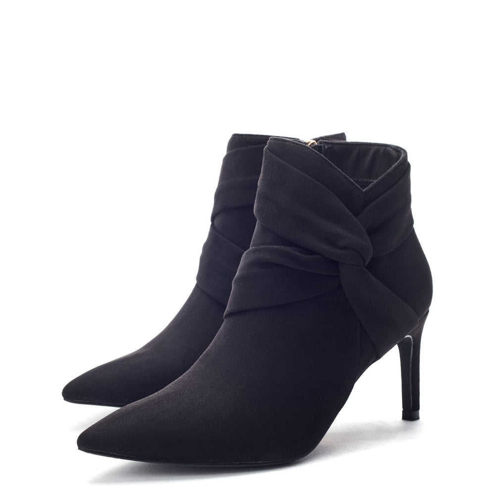 Quinia Black Alcantara Alcantara Boots