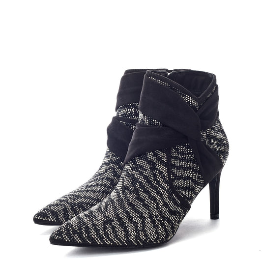 Quinia Zebra Alcantara Boots