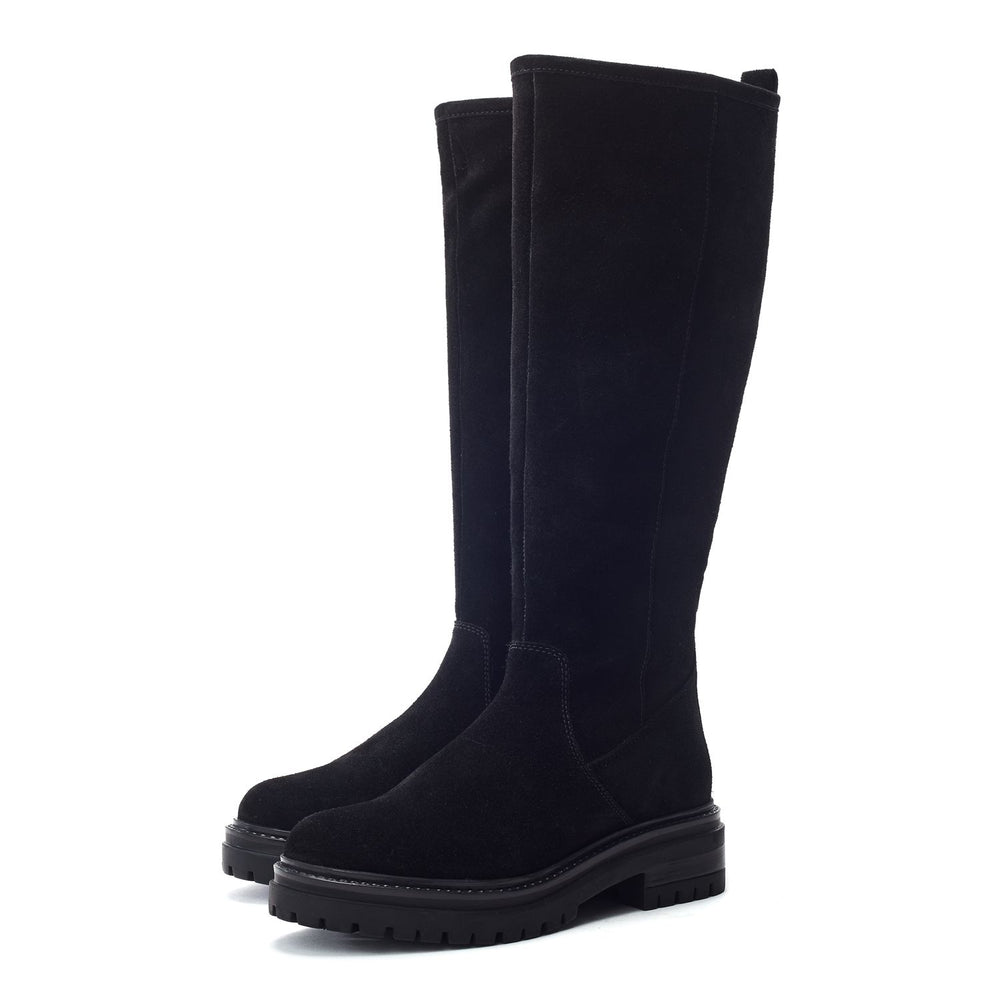 Rakeela Black Suede Boots