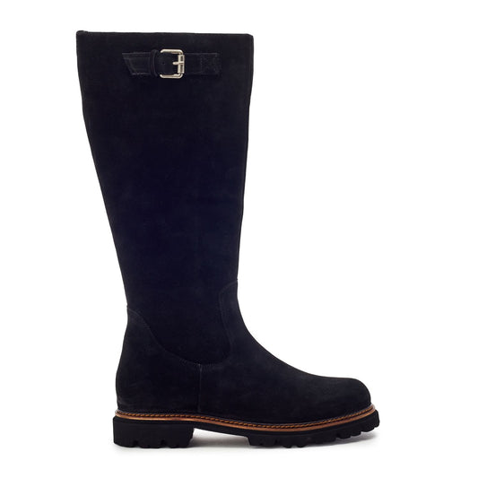 Raleine Black Suede Boots