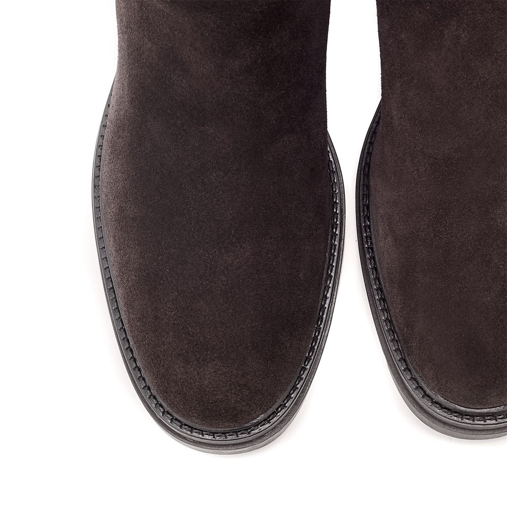 Reesana Brown Suede Boots