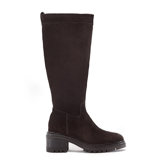 Reesana Brown Suede Boots