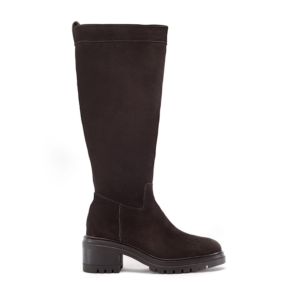 Reesana Brown Suede Boots
