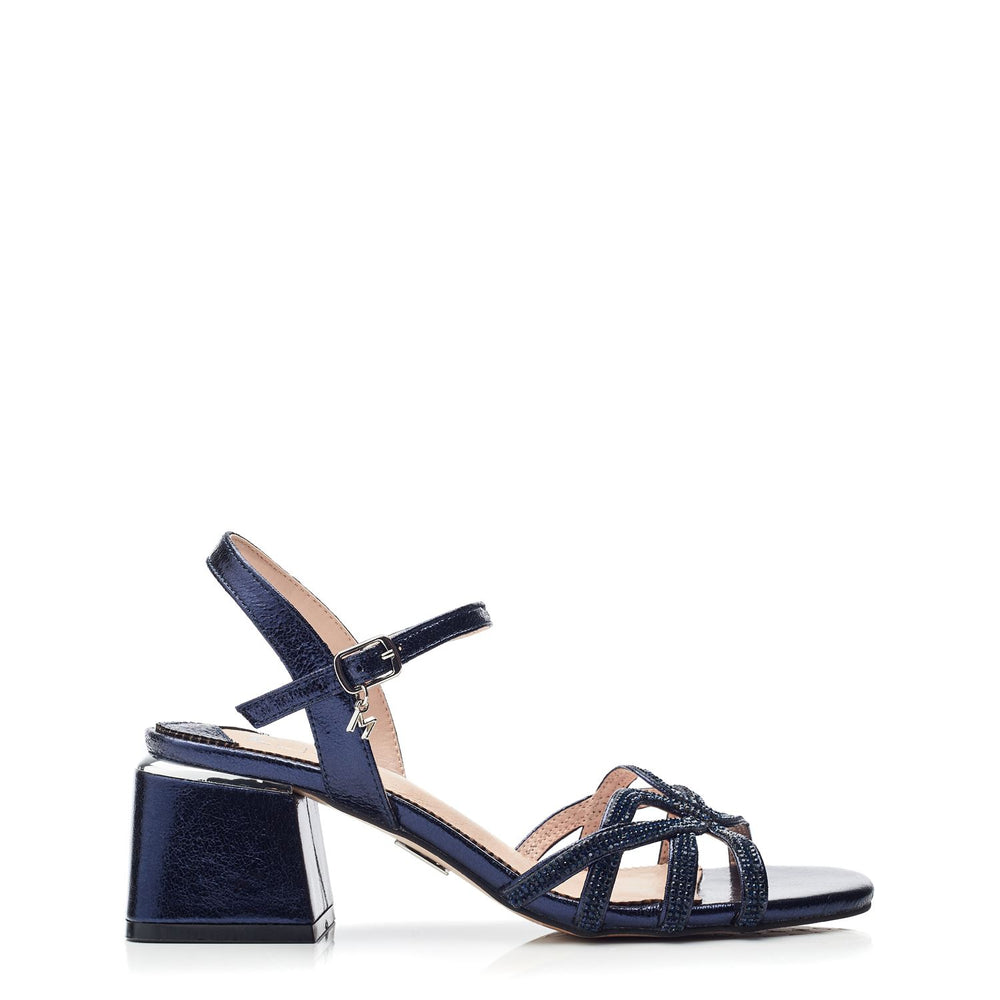 Rihannon Navy Porvair Sandals